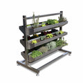 VERTIBEET® + Tropftasse + Lochblech + Vlies (EDELSTAHL - ELEGANCE)